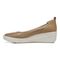 Vionic Jacey Women's Slip-on Wedge Shoe - Toffee - 2 left view