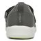 Vionic Jessica Women's Mary Jane Supportive Sneaker - White And Grey - 5 back view