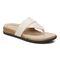 Vionic Jillian Women's Toe Post Platform Sandal - Cream - 1 profile view