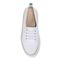 Vionic Jovie Women's Lace Up Casual Shoe - White - 3 top view