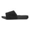 Vionic Keira Women's Orthotic Slide Sandal - Black Shearling Left Side