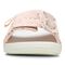 Vionic Keira Women's Orthotic Slide Sandal - Pale Blush - 6 front view