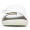 Vionic Keira Women's Orthotic Slide Sandal - White - 6 front view
