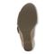 Vionic Leticia Women's Wedge Comfort Sandal - 7 bottom view - Aluminum