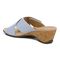 Vionic Leticia Women's Wedge Comfort Sandal - Blue Haze - Back angle