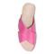 Vionic Leticia Women's Wedge Comfort Sandal - 3 top view Love Potion