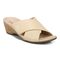 Vionic Leticia Women's Wedge Comfort Sandal - Semolina - Angle main