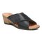 Vionic Leticia Women's Wedge Comfort Sandal - 1 profile view - Black