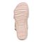 Vionic Roma Women's Backstrap Platform Wedge Sandal with Arch Support - Pink - 7 bottom view