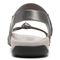 Vionic Talulah Women's 3/4 Strap Supportive Sandal - PEWTER - 5 back view