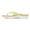 Vionic Tasha Women's Supportive Toe Post Sandal - Pale Lime - Left Side