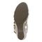 Vionic Tess Women's Backstrap Wedge Comfort Sandal - Cream - 7 bottom view