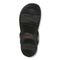 Vionic Tiffany Women's Toe Post Supportive Sandal - Black - 7 bottom view
