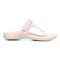 Vionic Tiffany Women's Toe Post Supportive Sandal - Pale Blush - 4 right view
