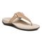 Vionic Wanda Women's Leather T-Strap Supportive Sandal - Macaroon Leather - 1 profile view