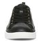 Vionic Winny Women's Casual Sneaker - Black Leather Nubuck - Front