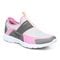 Vionic Vayda Women's Slip-on Supportive Sneaker - Grey Pink - 1 profile view