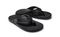 OluKai Tuahine Men's Sandals - Black / Black - Pair