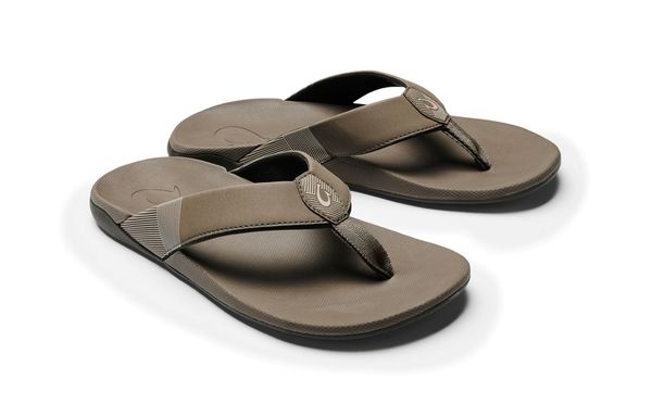 OluKai Malanai Men's Sandals - Banyan/Banyan - Pair