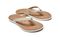 OluKai Honu Women's Sandals - Tapa/Golden Sand - Pair