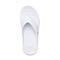 Joybees Casual Flip - Unisex Sandal with Comfy Massaging Arch Support - White - Top