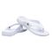 Joybees Casual Flip - Unisex Sandal with Comfy Massaging Arch Support - White - Pair