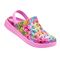 Joybees Varsity Clog - Unisex Comfort Clog - Graphic Psychedelic Tropical Orc Right