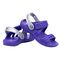 Joybees Kids' Adventure Sandal - Toddler and Kid Sizing - Quick Dry - Violet/Silver Pair
