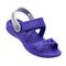 Joybees Kids' Adventure Sandal - Toddler and Kid Sizing - Quick Dry - Violet/Silver Right
