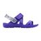 Joybees Kids' Adventure Sandal - Toddler and Kid Sizing - Quick Dry - Violet/Silver Profile