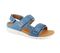Strive Aruba Women's Comfortable and Arch Supportive Sandals - Ocean - Angle