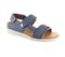 Strive Aruba Women's Comfortable and Arch Supportive Sandals - Denim - Angle