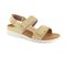 Strive Aruba Women's Comfortable and Arch Supportive Sandals - Almond - Angle