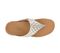 Strive Fiji Women's Comfortable and Arch Supportive Sandals - White Gold Taupe - Overhead
