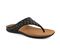 Strive Fiji Women's Comfortable and Arch Supportive Sandals - Black Taupe - Angle