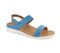 Strive Lucia Women's Comfortable and Arch Supportive Sandals - Ocean - Angle