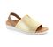 Strive Mara Women's Comfortable and Arch Supportive Sandals - Cuban Gold - Angle