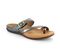 Strive Nusa Women's Comfortable and Arch Supportive Sandals - Anthracite - Angle