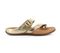 Strive Nusa Women's Comfortable and Arch Supportive Sandals - Light Gold - Side