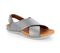 Strive Venice Women's Comfortable and Arch Supportive Sandals - Pewter - Angle