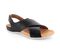 Strive Venice Women's Comfortable and Arch Supportive Sandals - Black - Angle