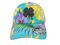 Black Clover Island Luck Hat - Tropical Adjustable Snapback - Unisex - Front v2 5 - Black / Yellow / Tropical / White Mesh
