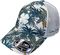 Black Clover Island Luck Hat - Tropical Adjustable Snapback - Unisex - 1 Front 13 - White / Green