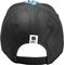 Black Clover Island Luck Hat - Tropical Adjustable Snapback - Unisex - 12 Back Black / Black Mesh