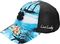 Black Clover Island Luck Hat - Tropical Adjustable Snapback - Unisex - 12 Profile2 12 - Black / Black Mesh