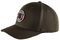 Black Clover High Roller 1 Adjustable Hat with Woven Patch - Black / Olive - roller main