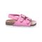 Bearpaw Brooklyn Toddler Toddler Knitted Textile Sandals - 1768T Bearpaw- 639 - Candy Pink - Side View