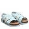 Bearpaw Zaidee Kid's Knitted Textile Sandals - 2462Y Bearpaw- 300 - Light Blue - 8