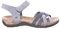 Bearpaw Meri Ii Women's Leather Sandals - 2668W - Gray Fog