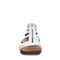 Bearpaw LAYLA II Women's Sandals - 2669W - White Metallic - front view